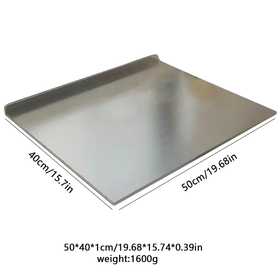 Stainless Steel Double-Sided Chopping Board