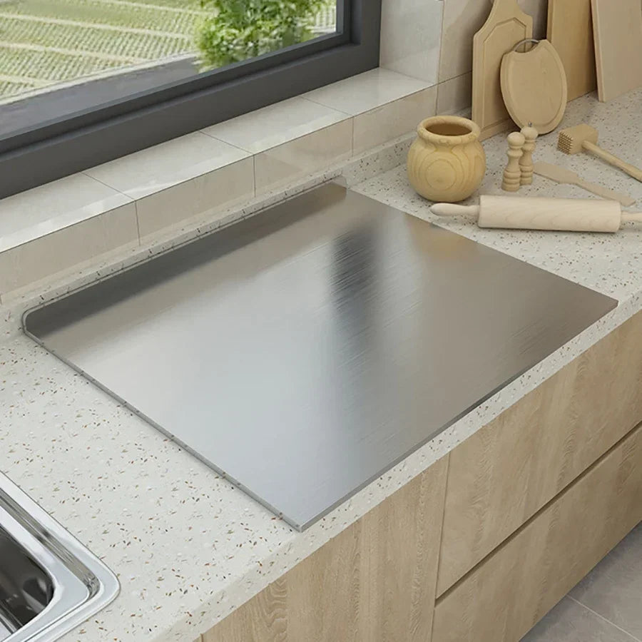 Stainless Steel Double-Sided Chopping Board