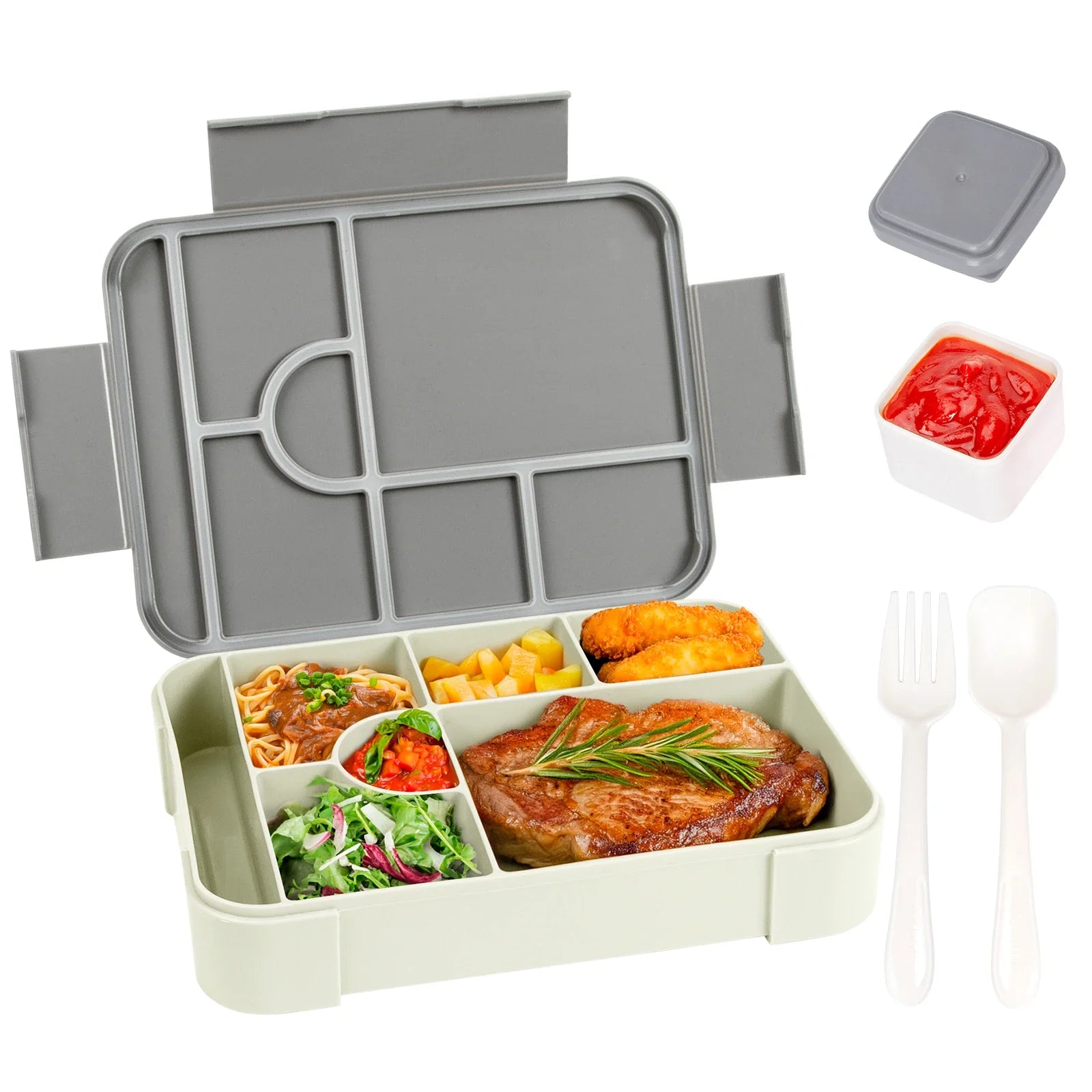 1330 ml 7-Section Bento Lunch Box
