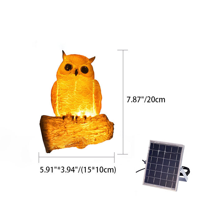 Solar Bird Garden Light