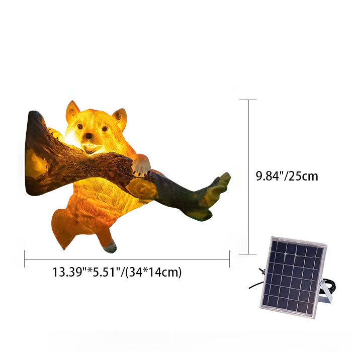 Solar Bird Garden Light