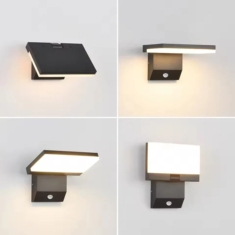 Foldable LED Outdoor Wall Light