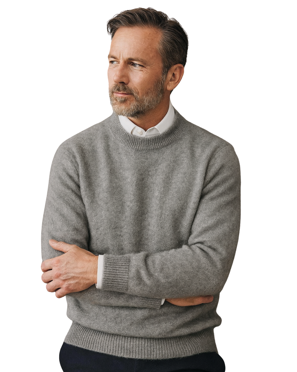 PULLOVER ÉLÉGANT EN CACHEMIRE