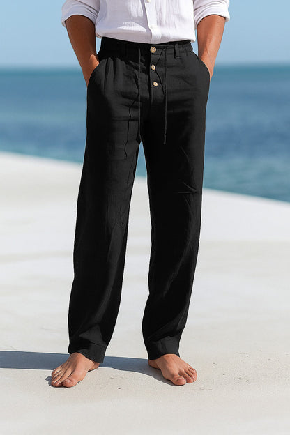 MATTEO | PANTALON D'ÉTÉ EN LIN LÉGER
