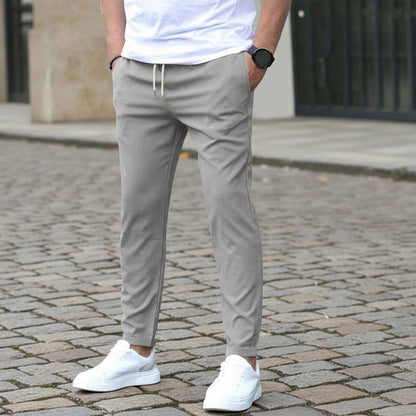 PANTALONS À JAMBES DROITES POUR HOMMES