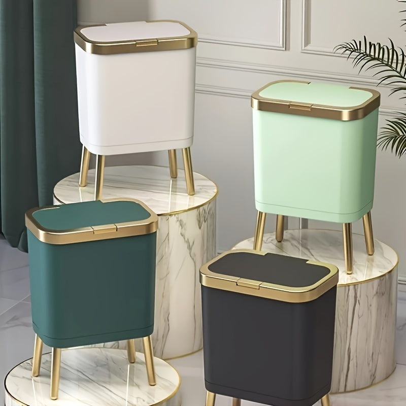 15 L Odour-Sealing Bin with Elevated Legs