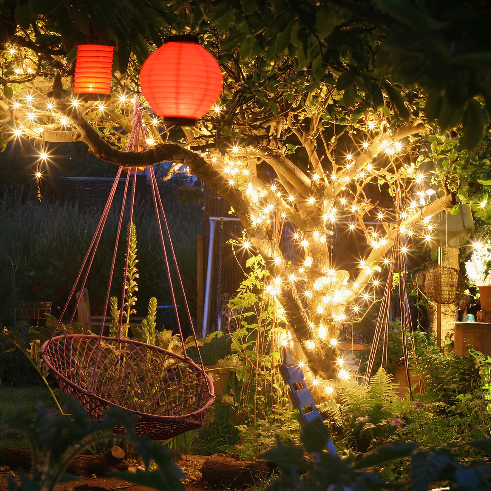 Solar LED Outdoor String Lights