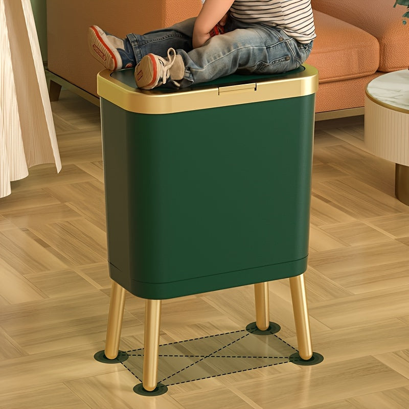 15 L Odour-Sealing Bin with Elevated Legs