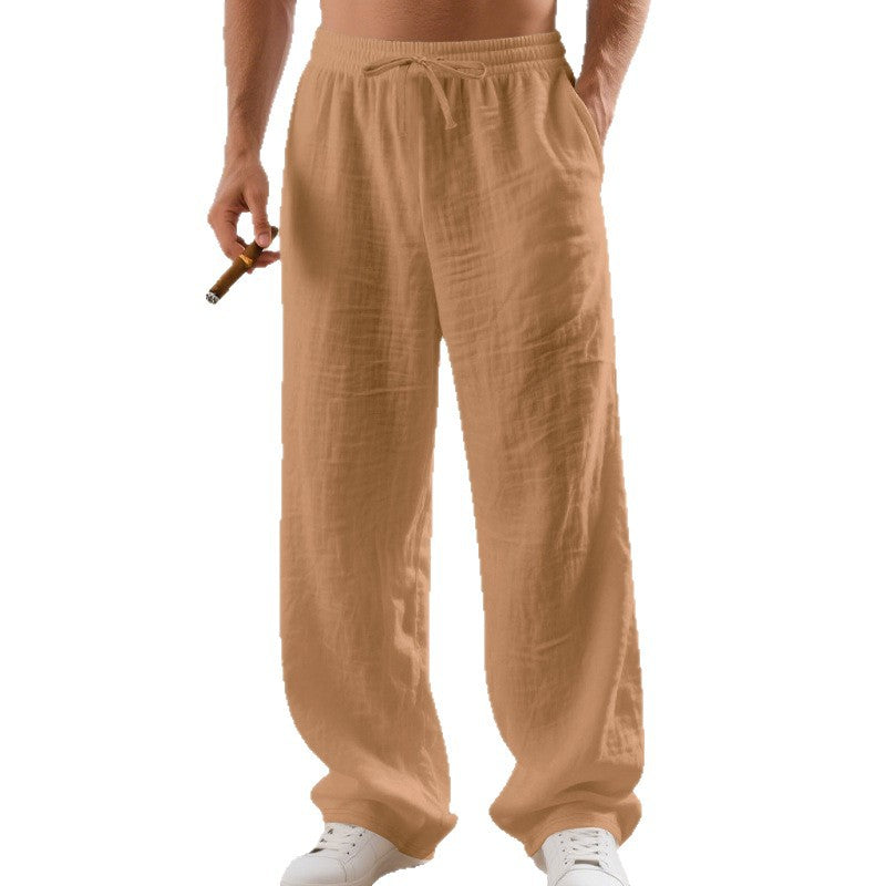 Maximilian | Herren Weite Freizeithose mit Kordelzug