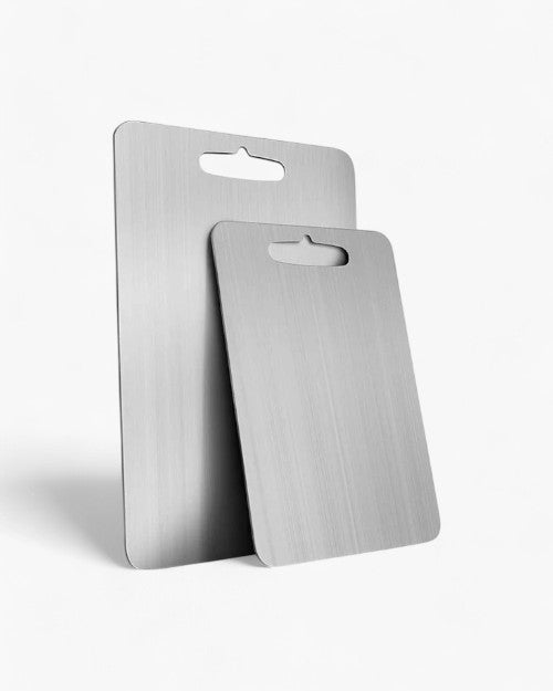 Antibacterial Titanium-Finish Cutting Board